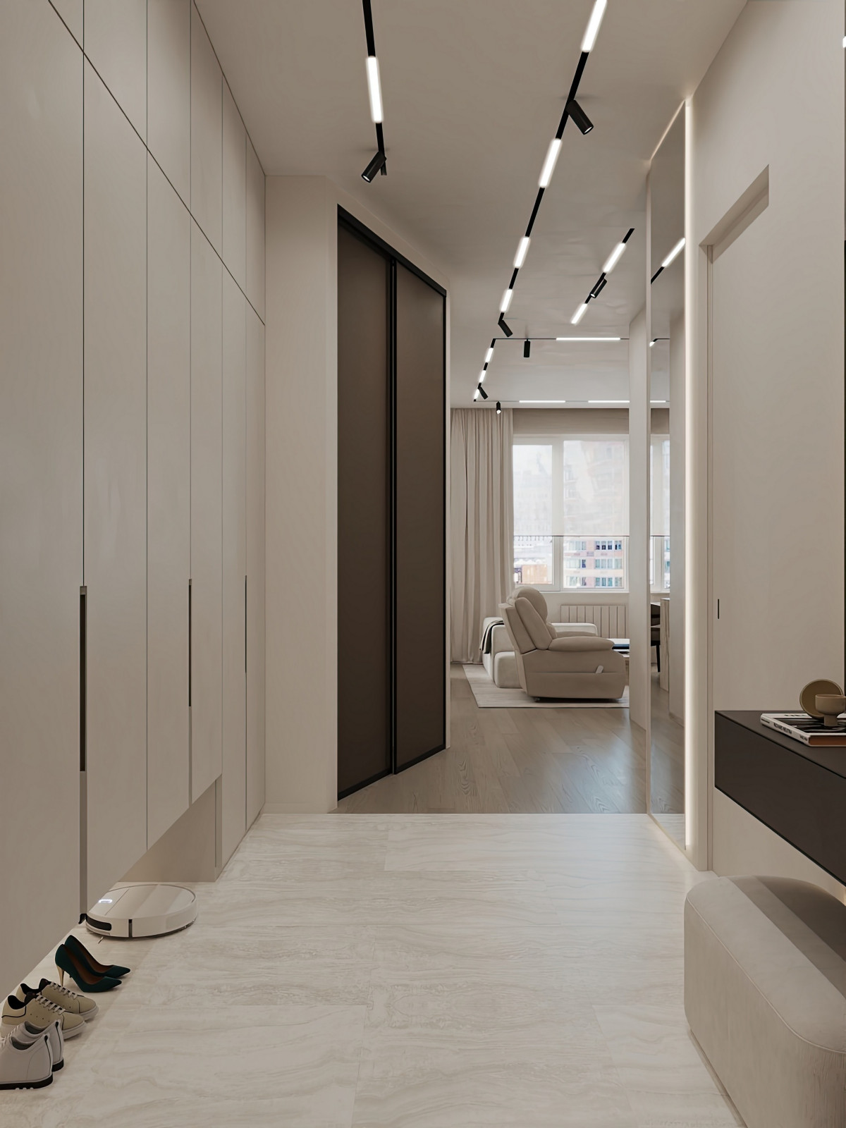 Дизайн и ремонт квартиры в ЖК Tophills - Минимализм как искусство