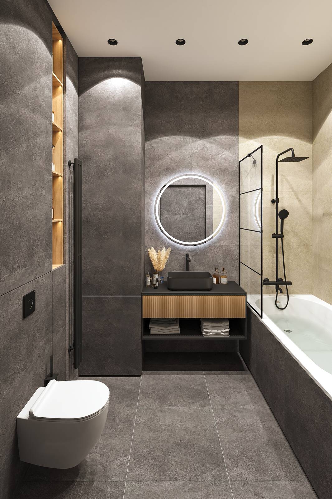 ЖК Скандинавия, 80 м2, двухкомнатная квартира