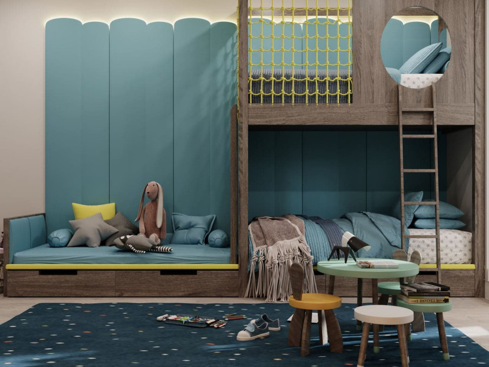 Обложка проекта: Детская, Терегулова. 31 кв.м.