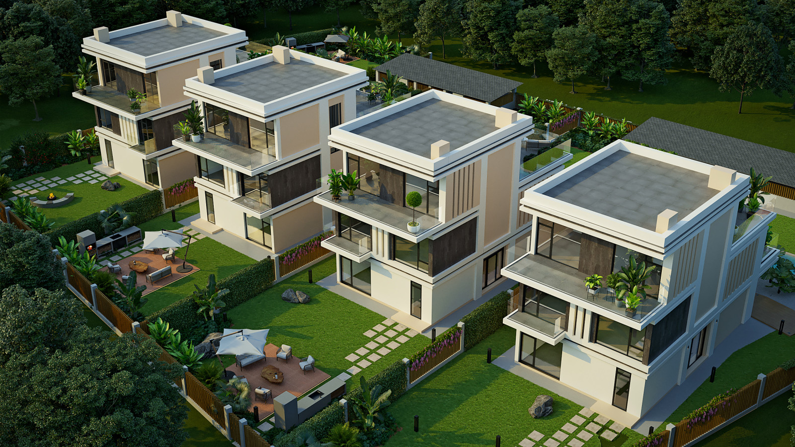 Обложка проекта: Проект Коттеджного поселка Dagomys Villadge