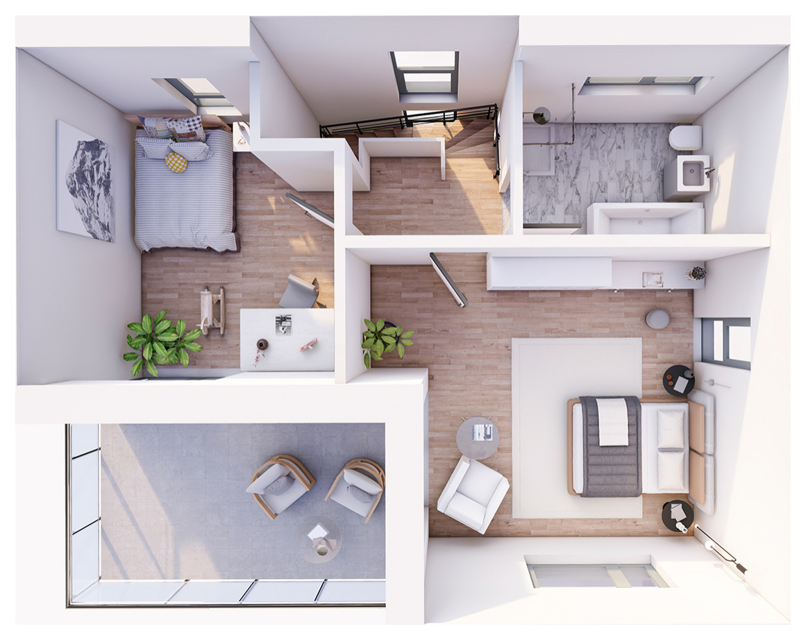3D-Grundriss