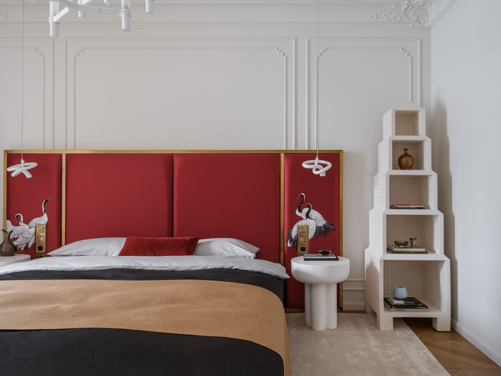 Французское настроение и мотивы шинуазри: семейная квартира