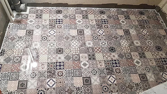 Обложка проекта: Эпоксидный наливной фотопол в ванной комнате