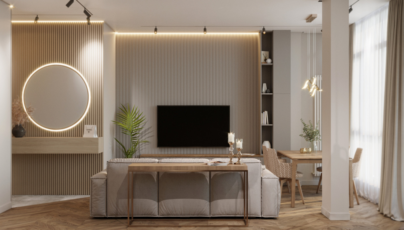 Проект квартиры в ЖК Гулливер