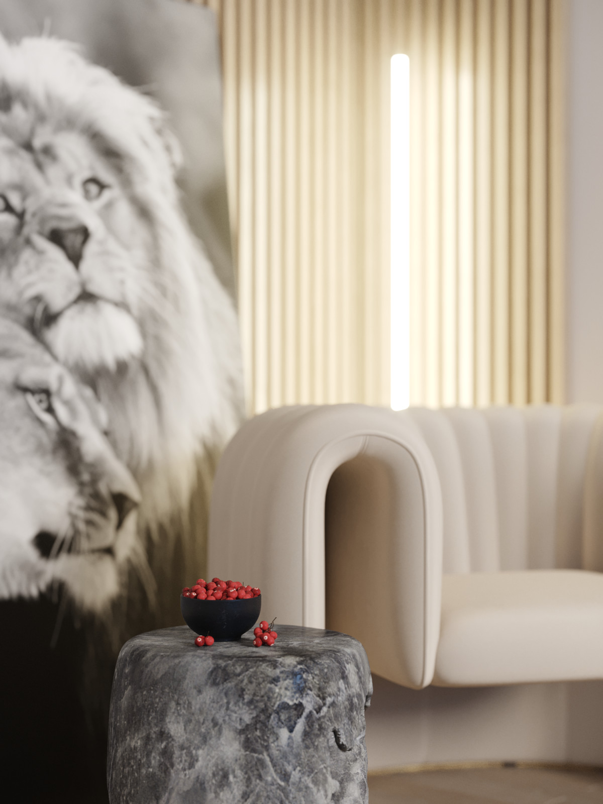 Interior design for a boy