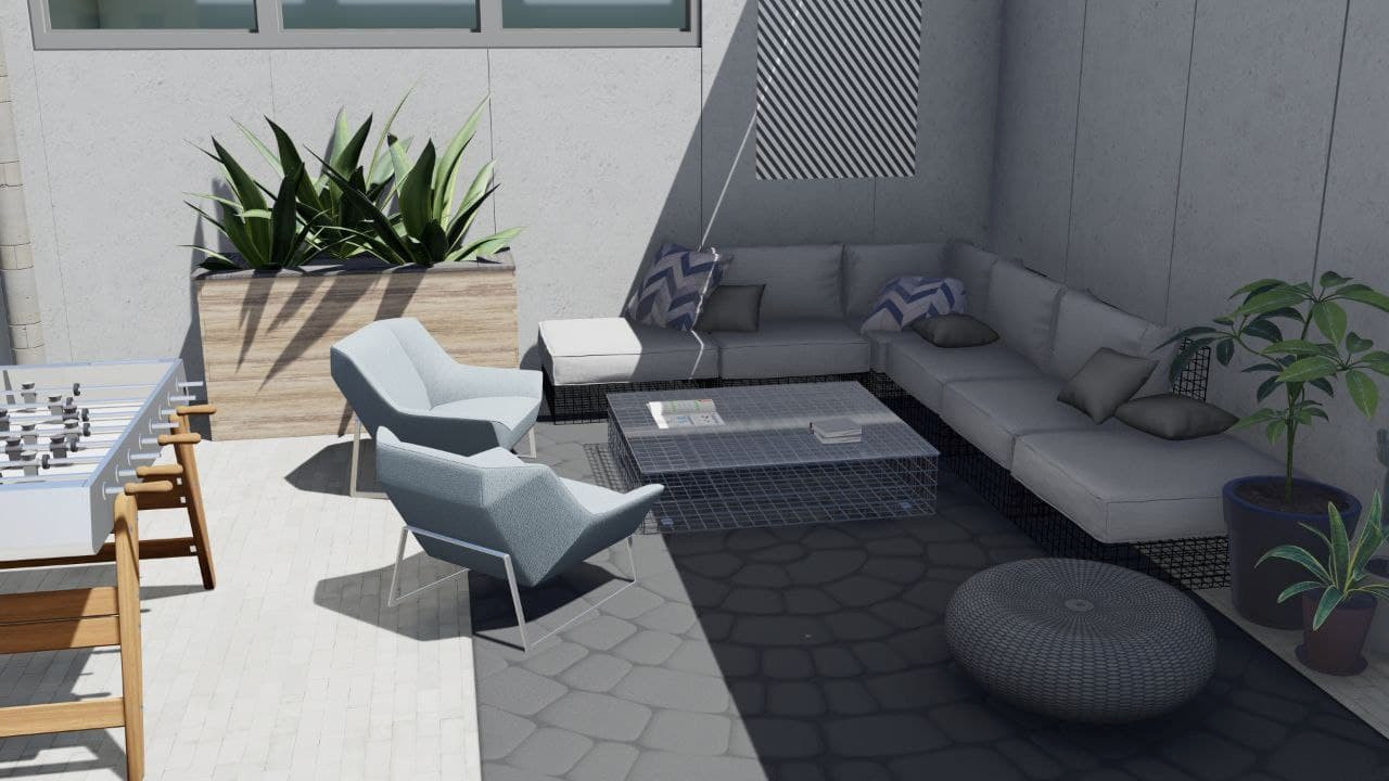 Обложка проекта: Визуализация частного участка