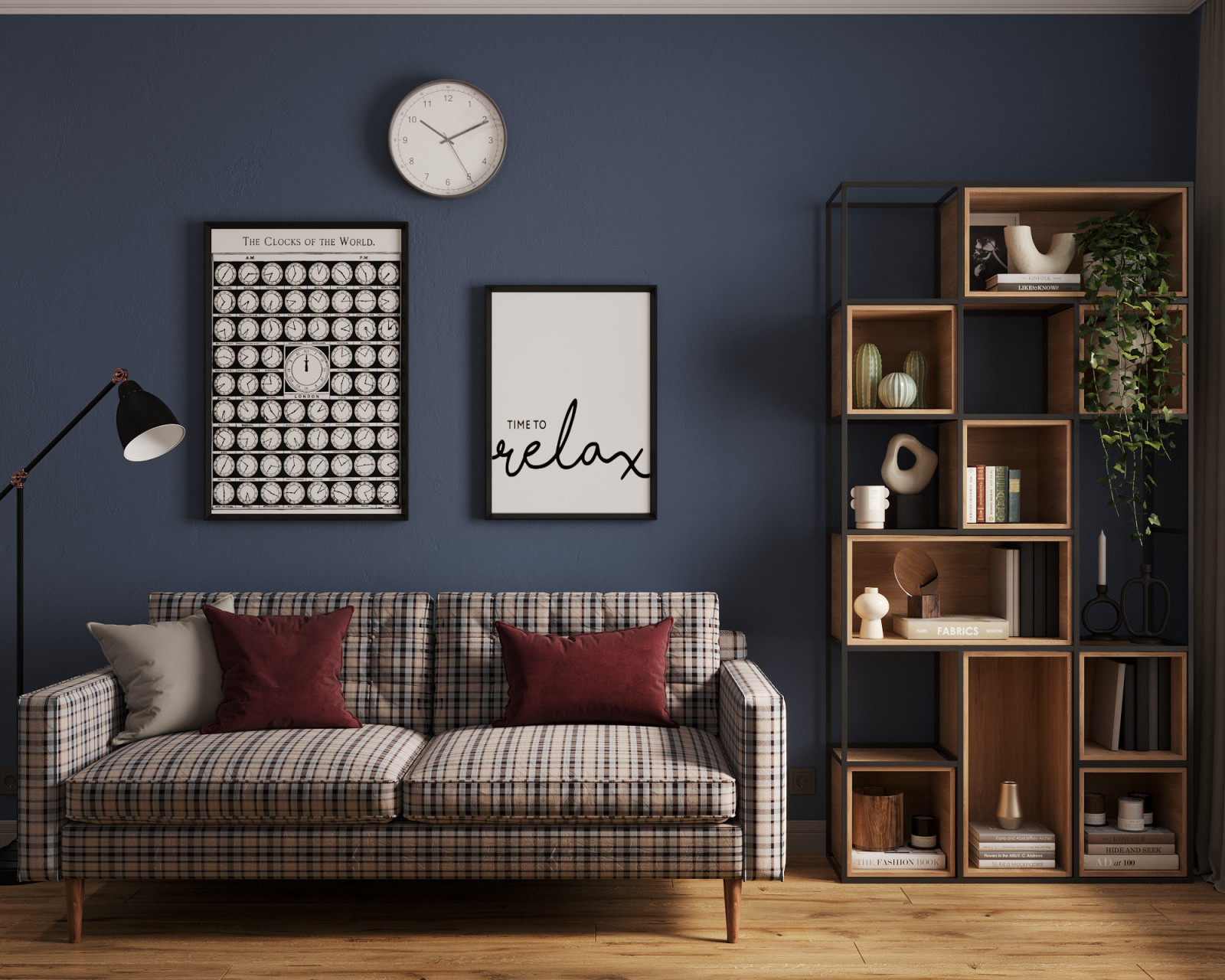 Квартира в стиле эклектика с сочетанием Лофта, Сканди и немного Востока.