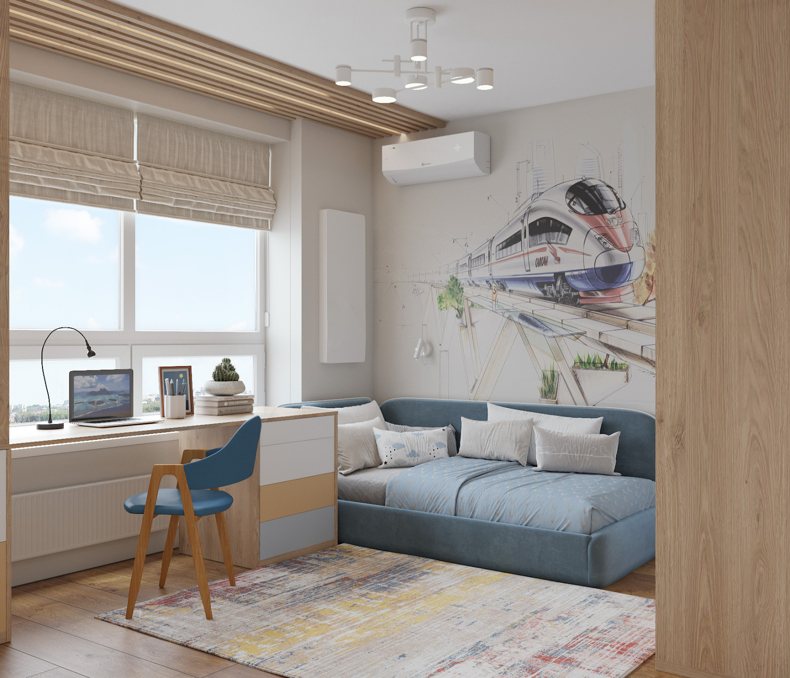 Эко двушка, 67,3 м2, ЖК Мещерский лес