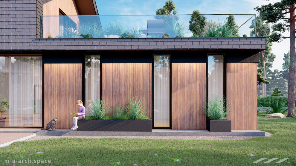 Проект энергоэффективного дома Т2-1