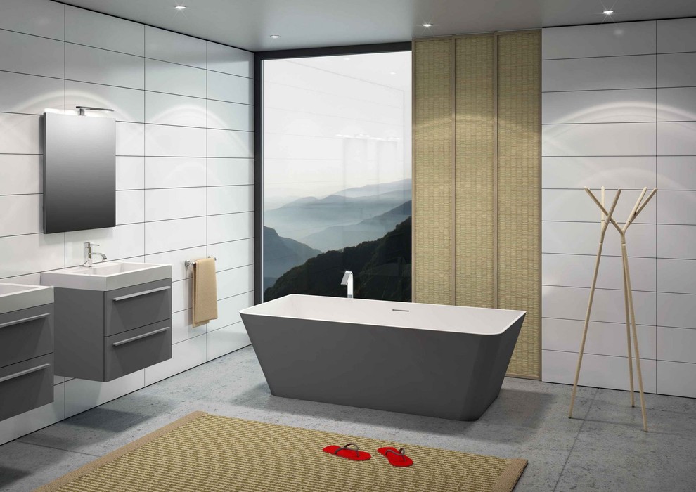 Ванны из литого мрамора Riho (Чехия)