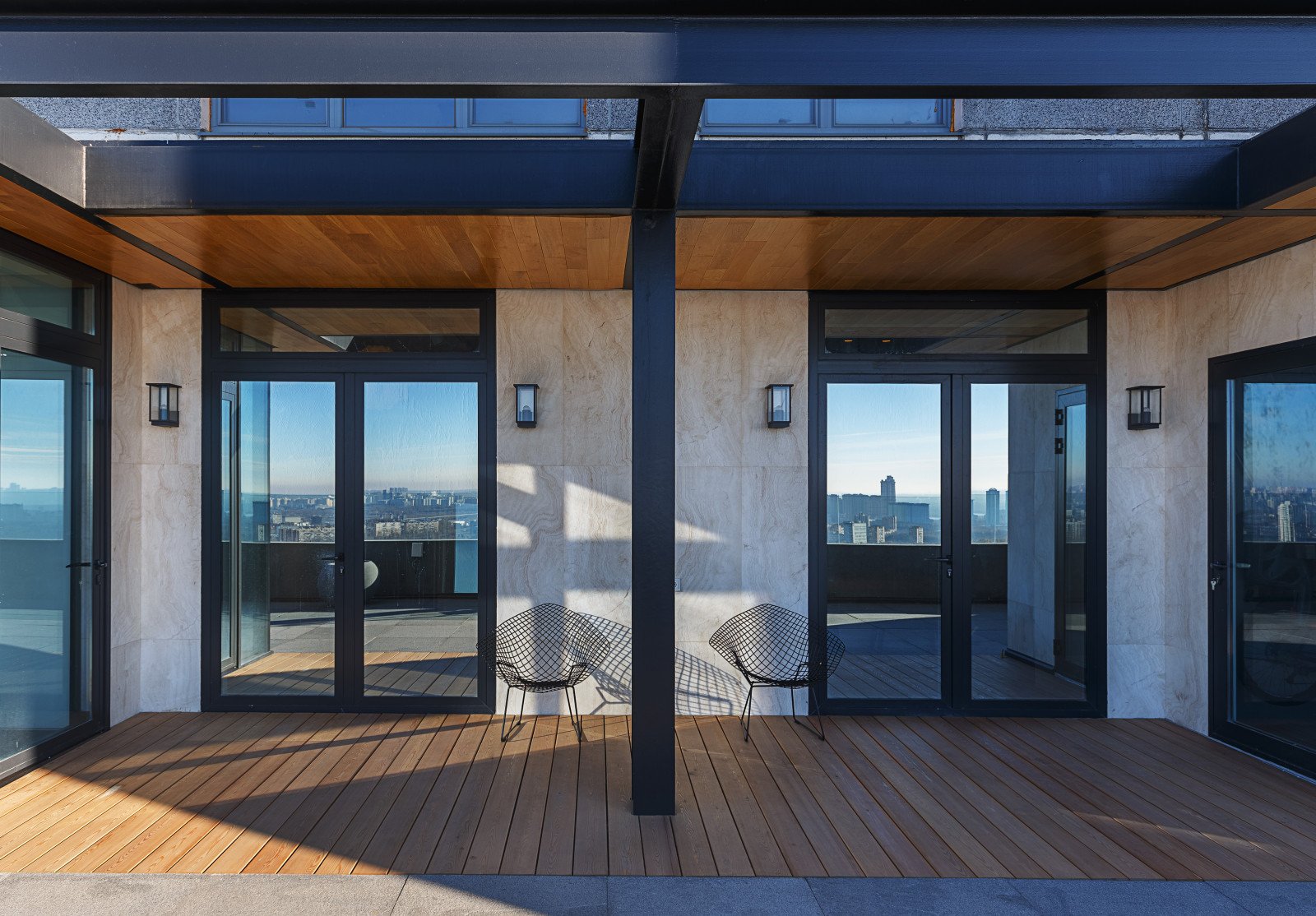 Квартира с панорамным видом на Москву