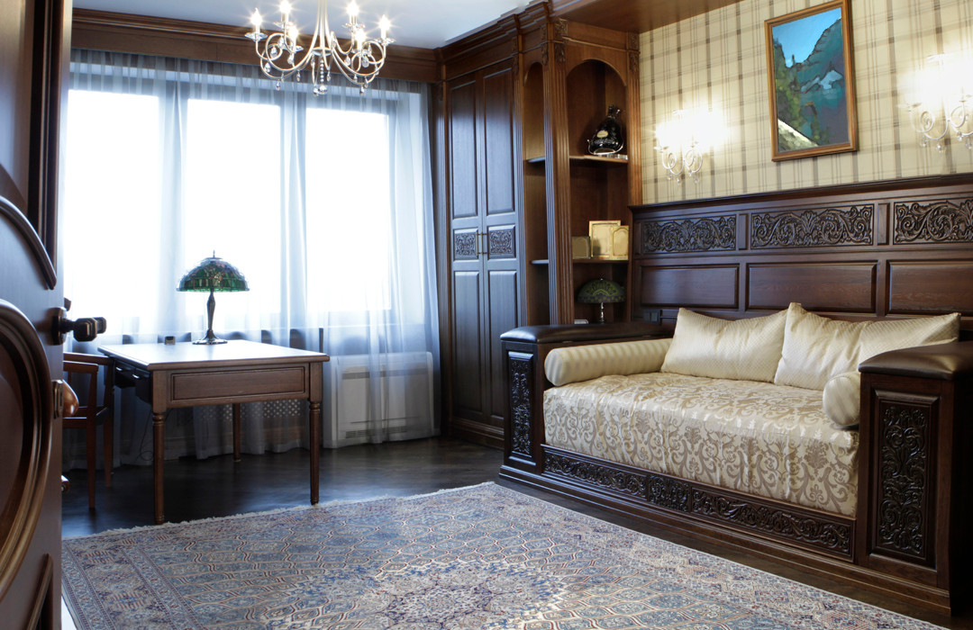 Квартира в частном доме. Классика.