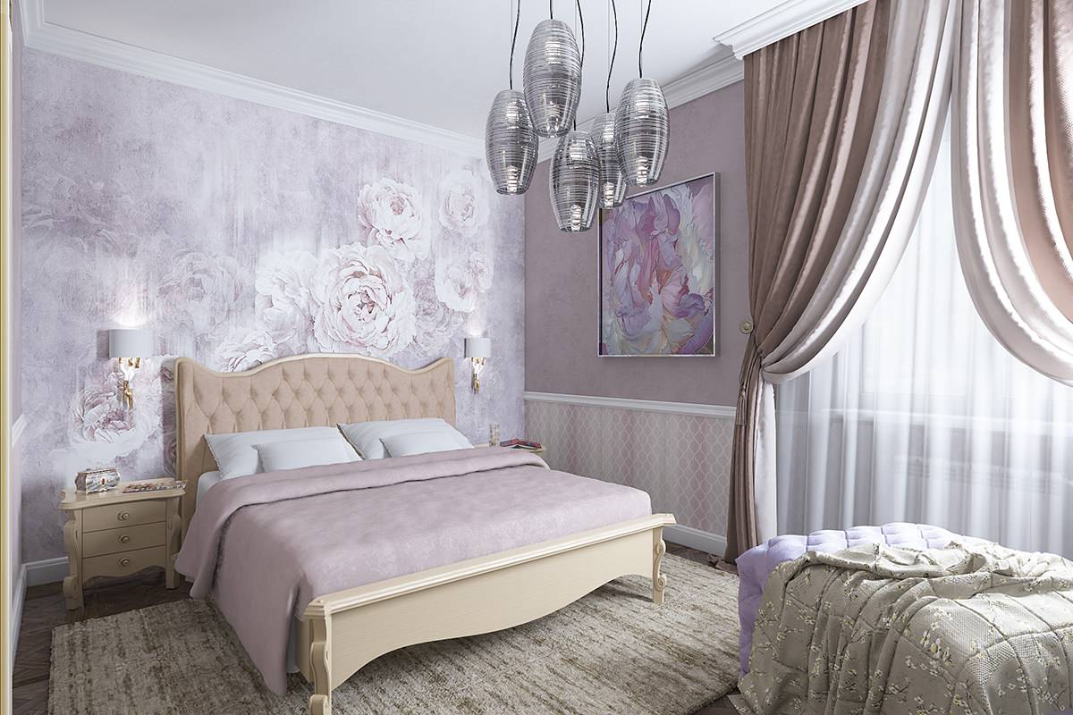 Загородный дом. спальня