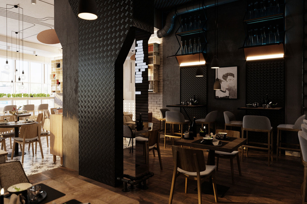 Обложка проекта: Дизайн-проект кафе «Basement»