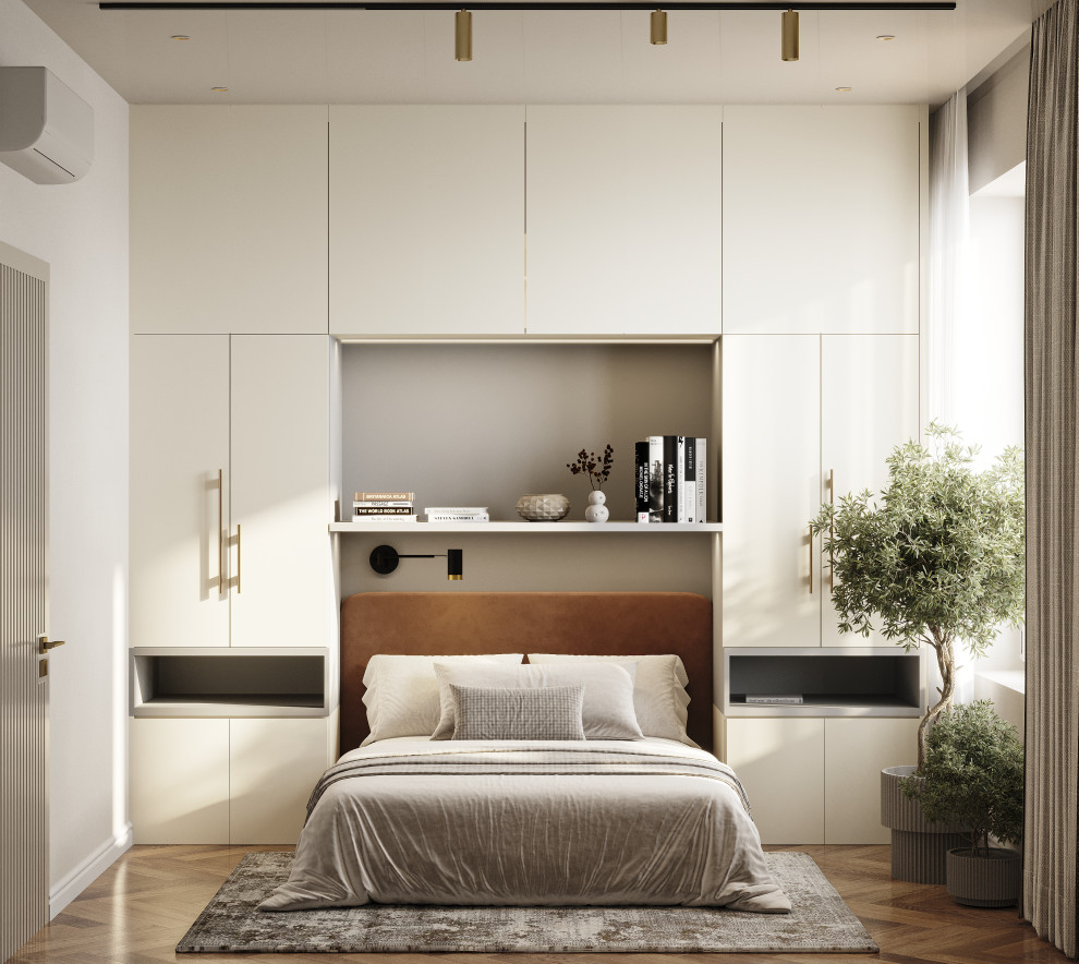 Проект 3-х комнатной квартиры THE WHITE SAVANNAH