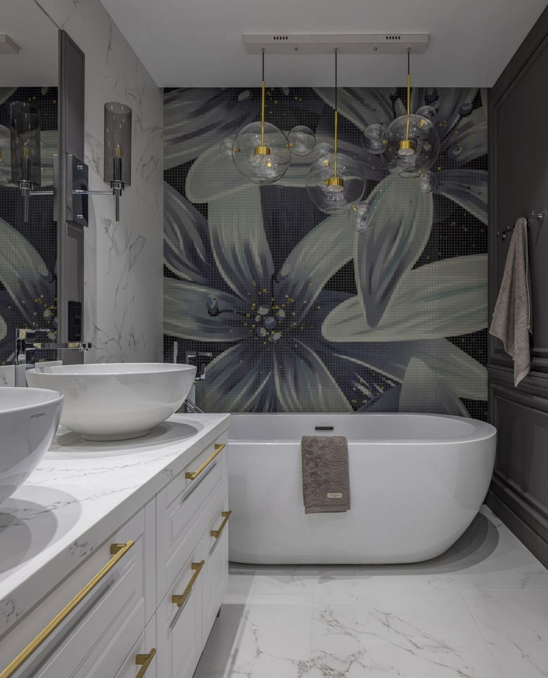 Интерьер квартиры в ЖК "Ольховский парк" по проекту Шабалина Александра