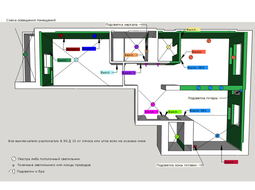 Скандинавский интерьер для молодой семейной пары