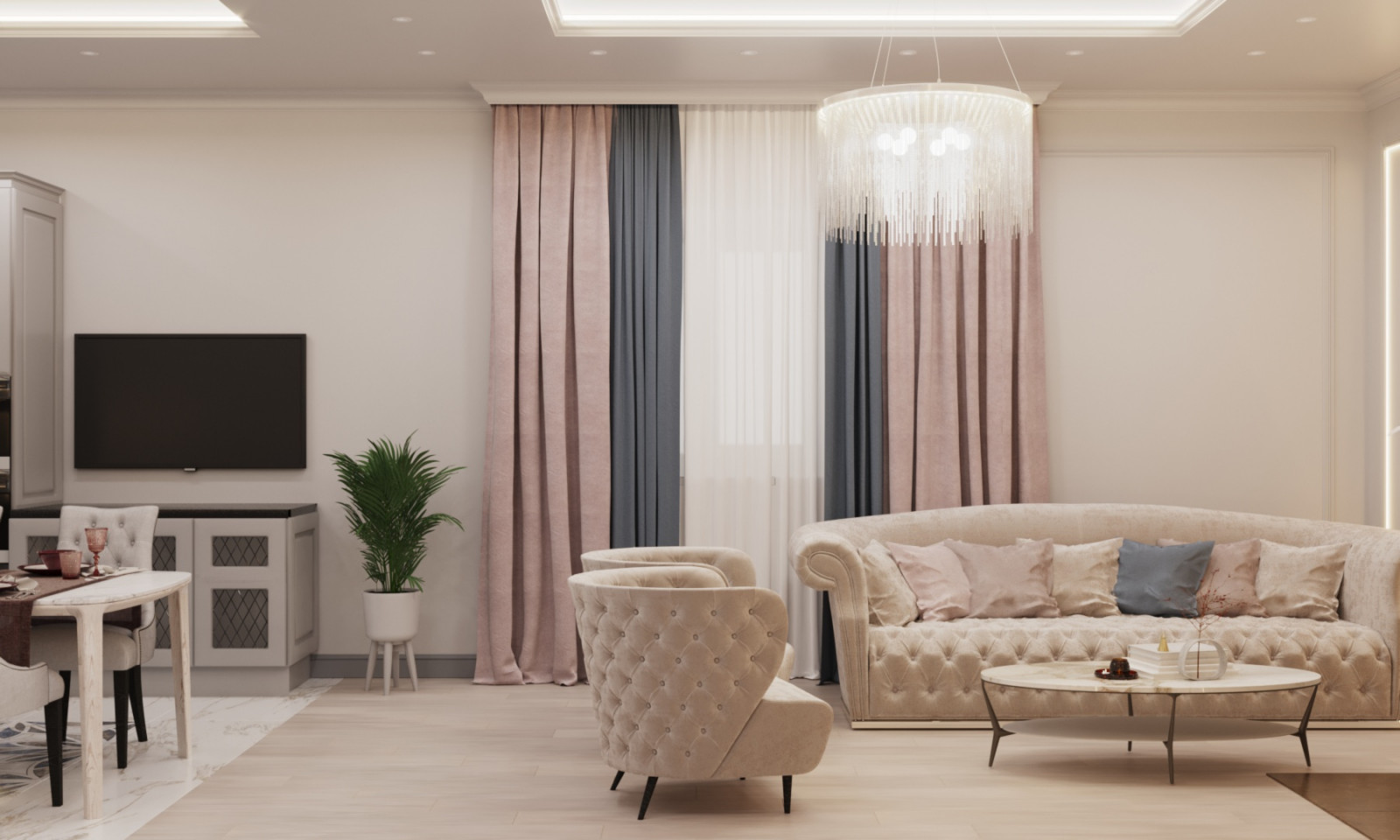 поселок Ушаково, 1 этаж