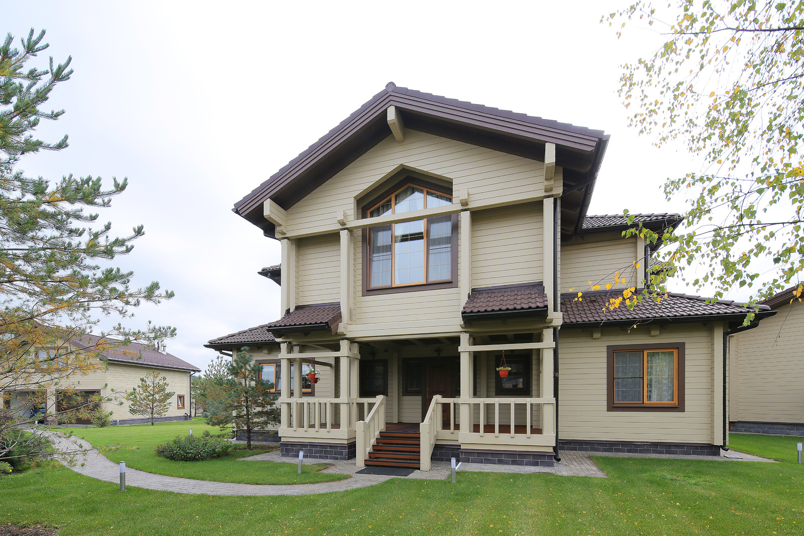 Дом из клееного бруса Екатерина