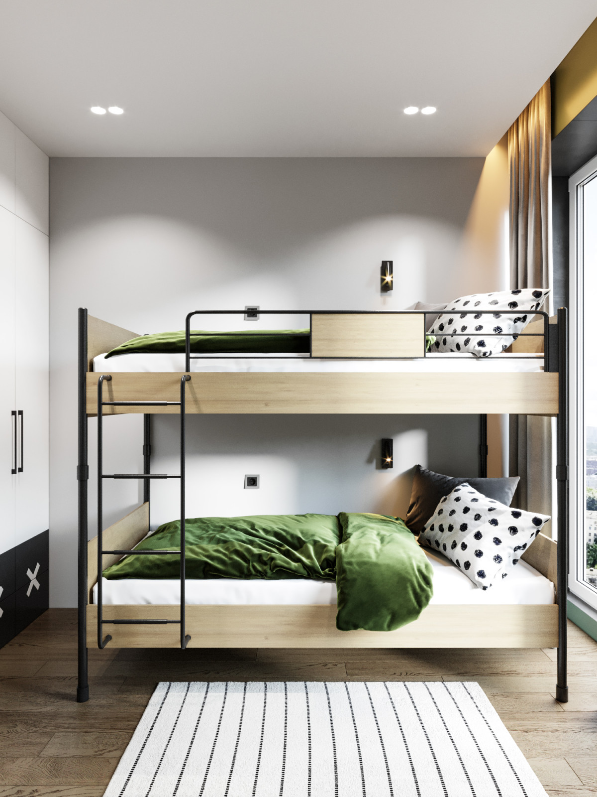 Квартира со свободной планировкой в Москве. ЖК Play