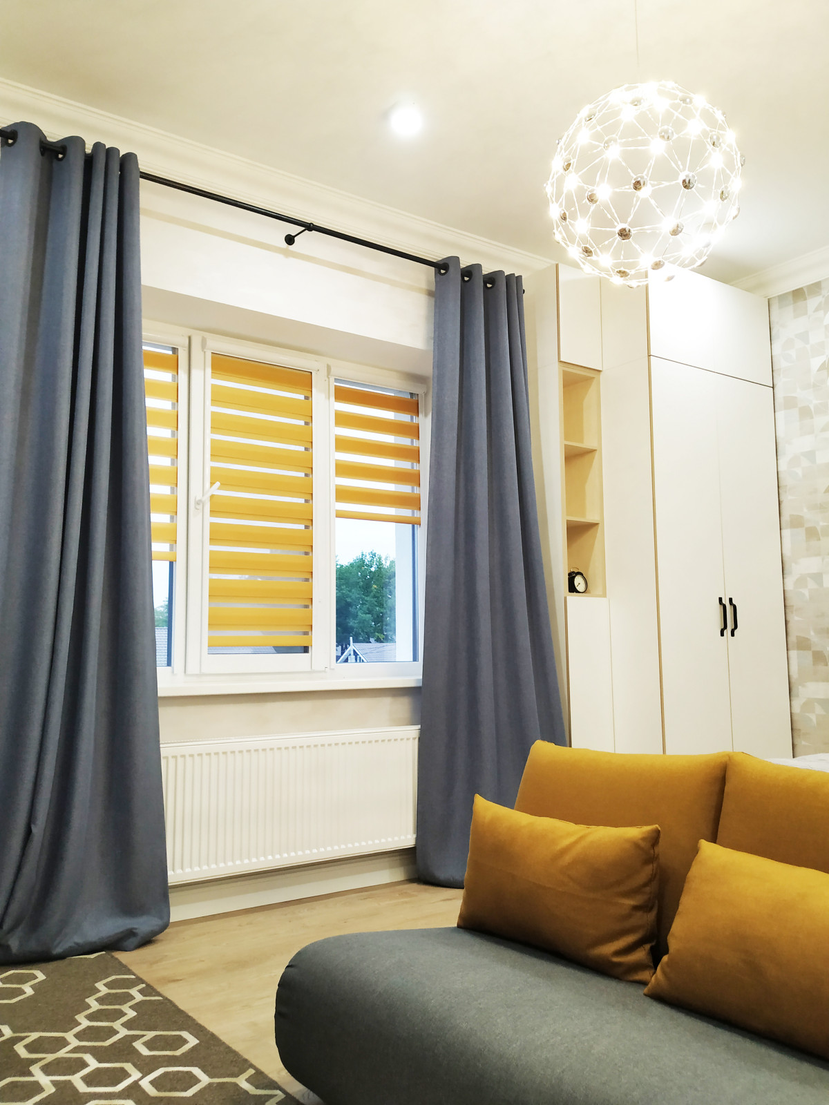 Подростковая комната с элементами лофта