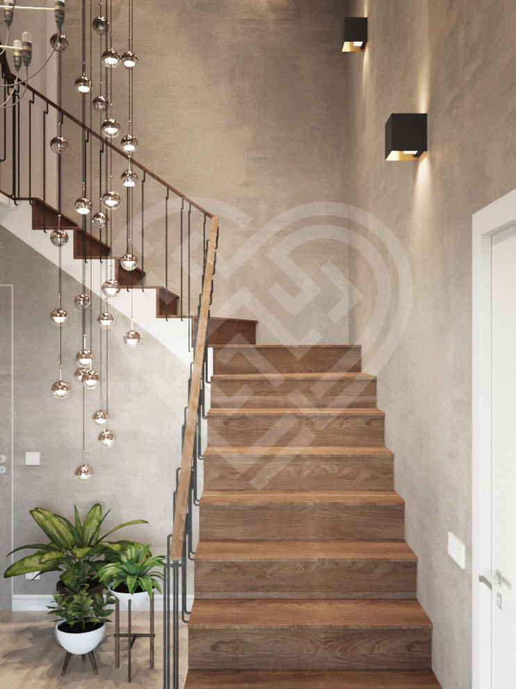 Дизайн интерьера загородного дома в Сходне