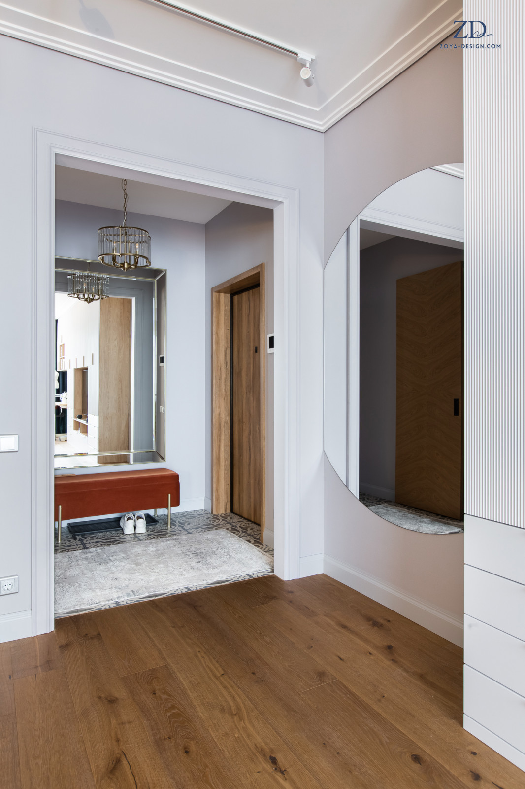 Цвет в интерьере, квартира в Куркино.