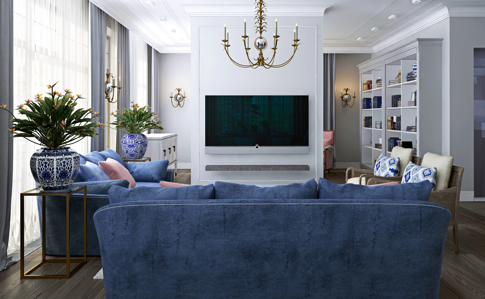 Emerald. Интерьры элитного жилого дома в коттеджном поселке в пригороде