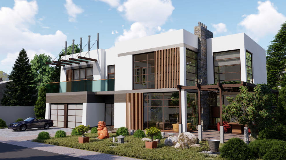 Обложка проекта: Загородный дом "mountain house"