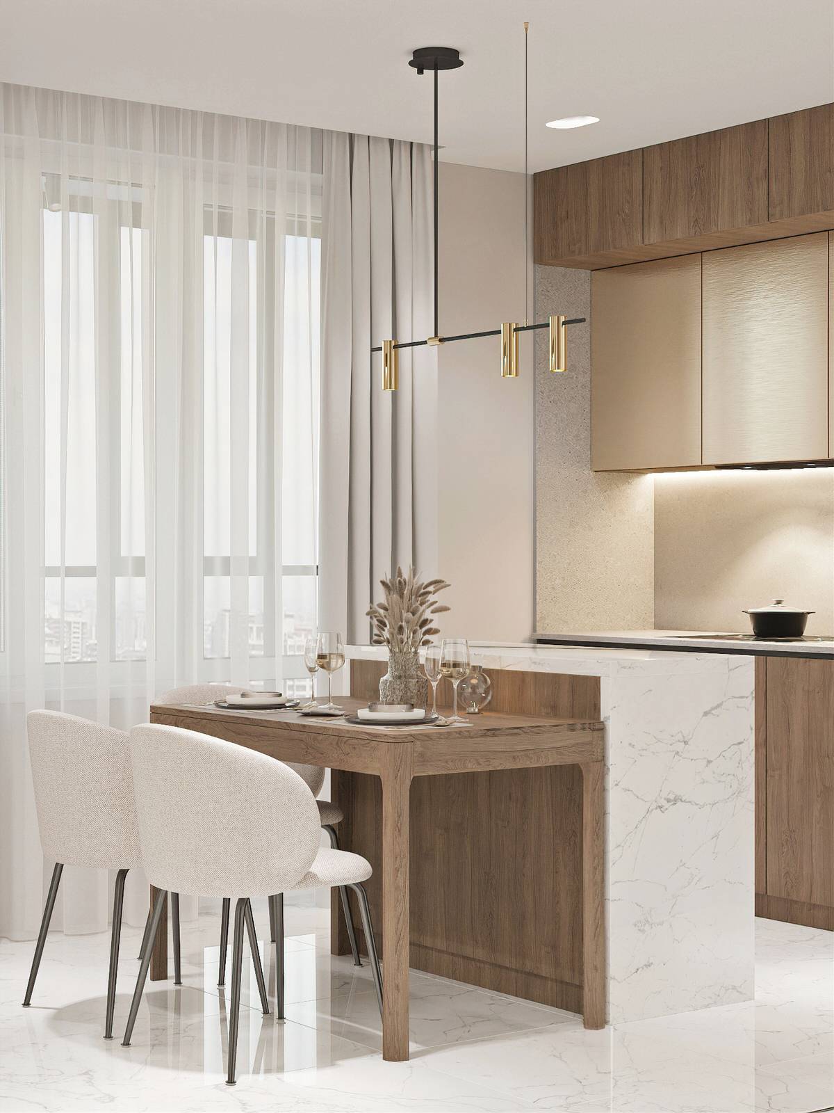 Проект квартиры  67 кв.м. 2021г.