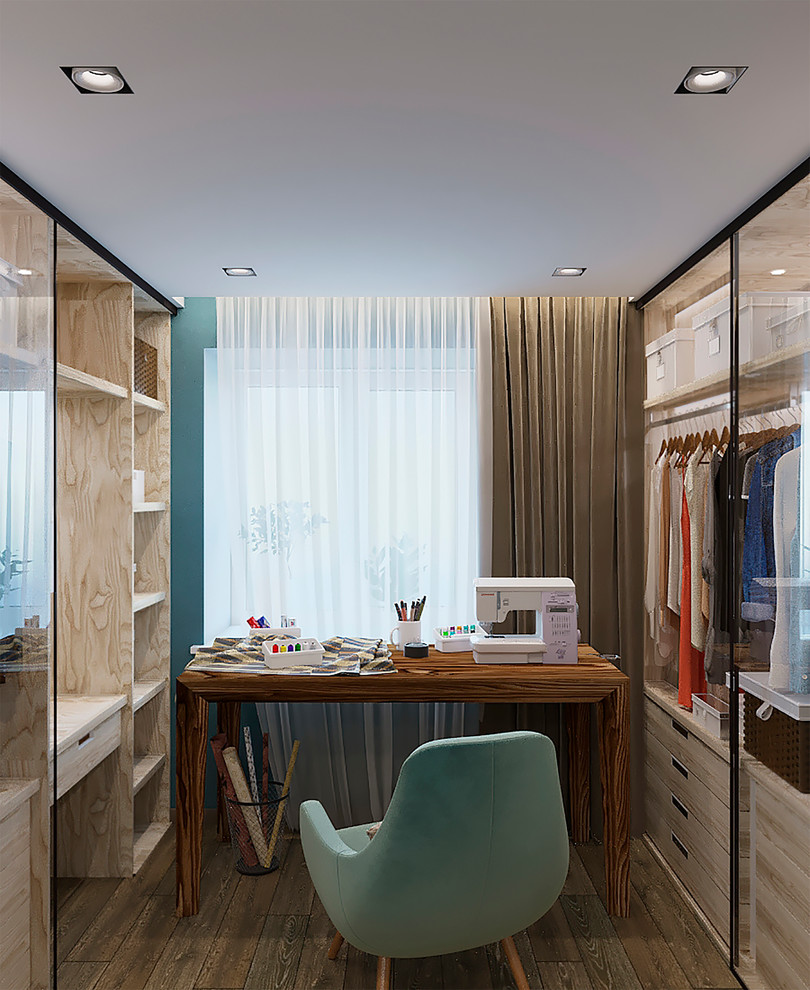 Спальная с гардеробом и кабинетом