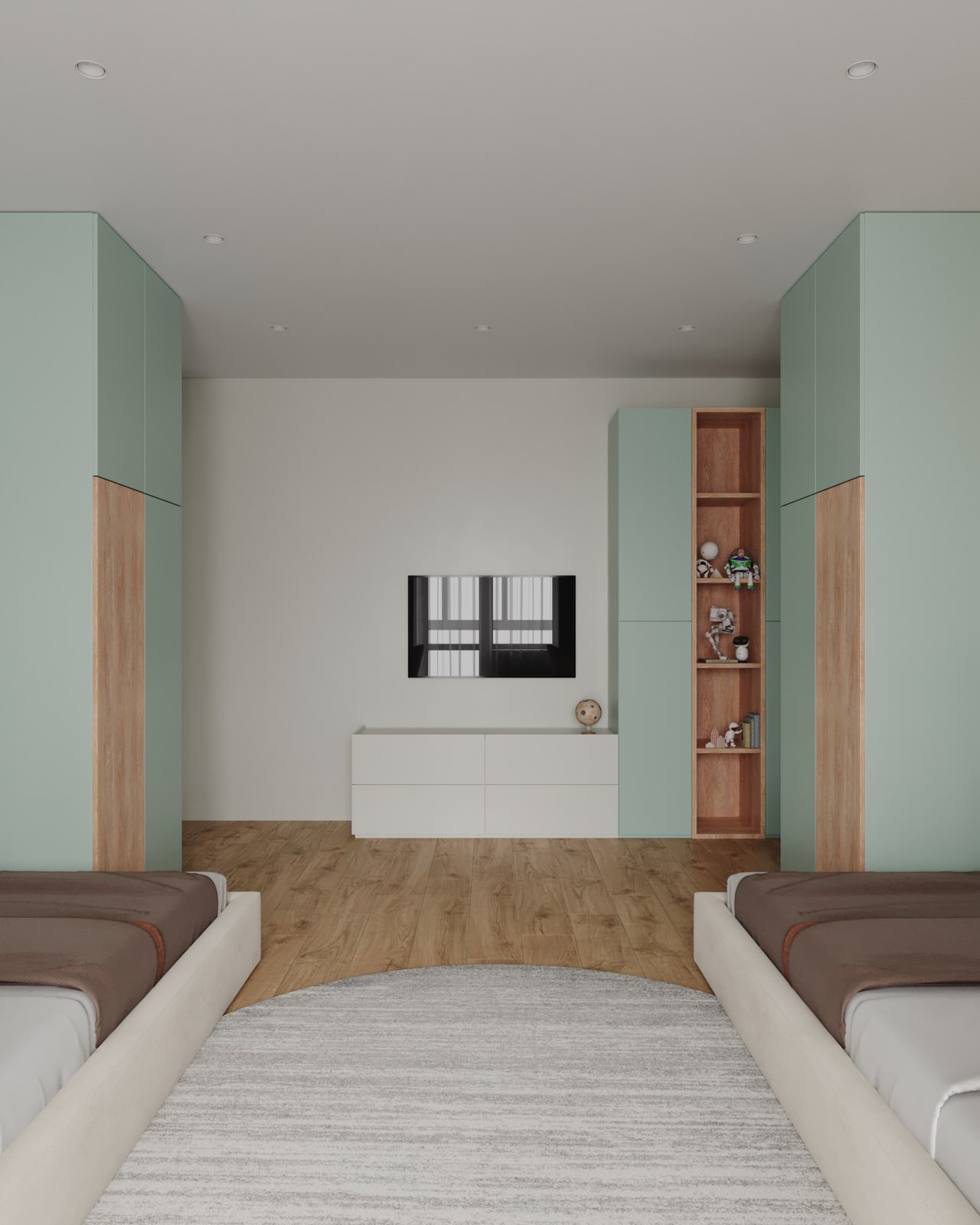 Дизайн проект квартиры 160м