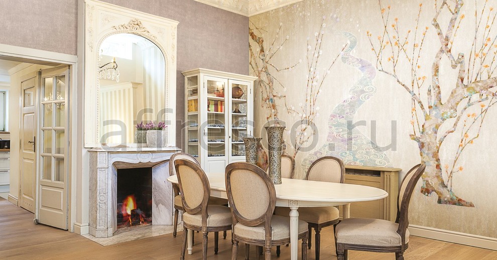 Фрески и фотообои в интерьере