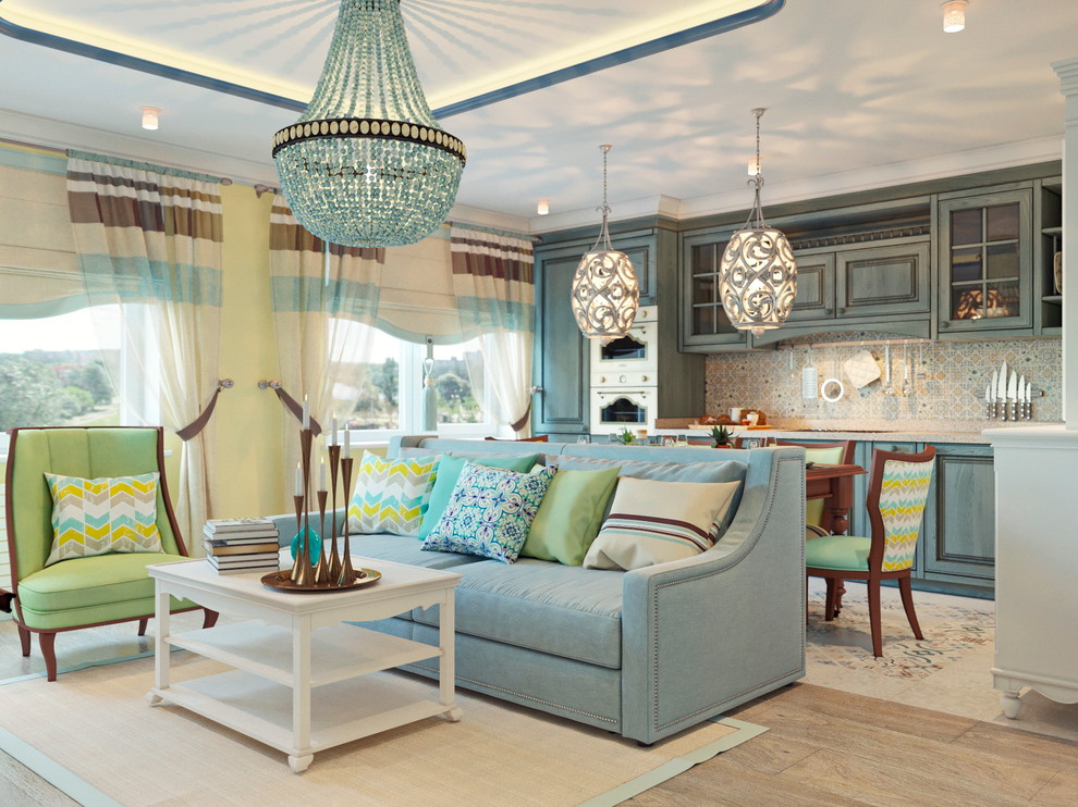 Квартира в Средиземноморском стиле 60м2