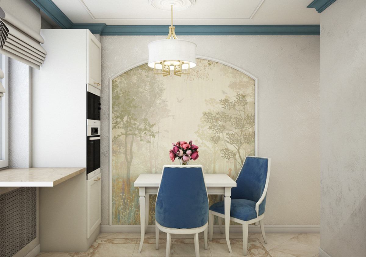 Дизайн-проект квартиры Онежская 53к4 70м2 (Классический стиль)