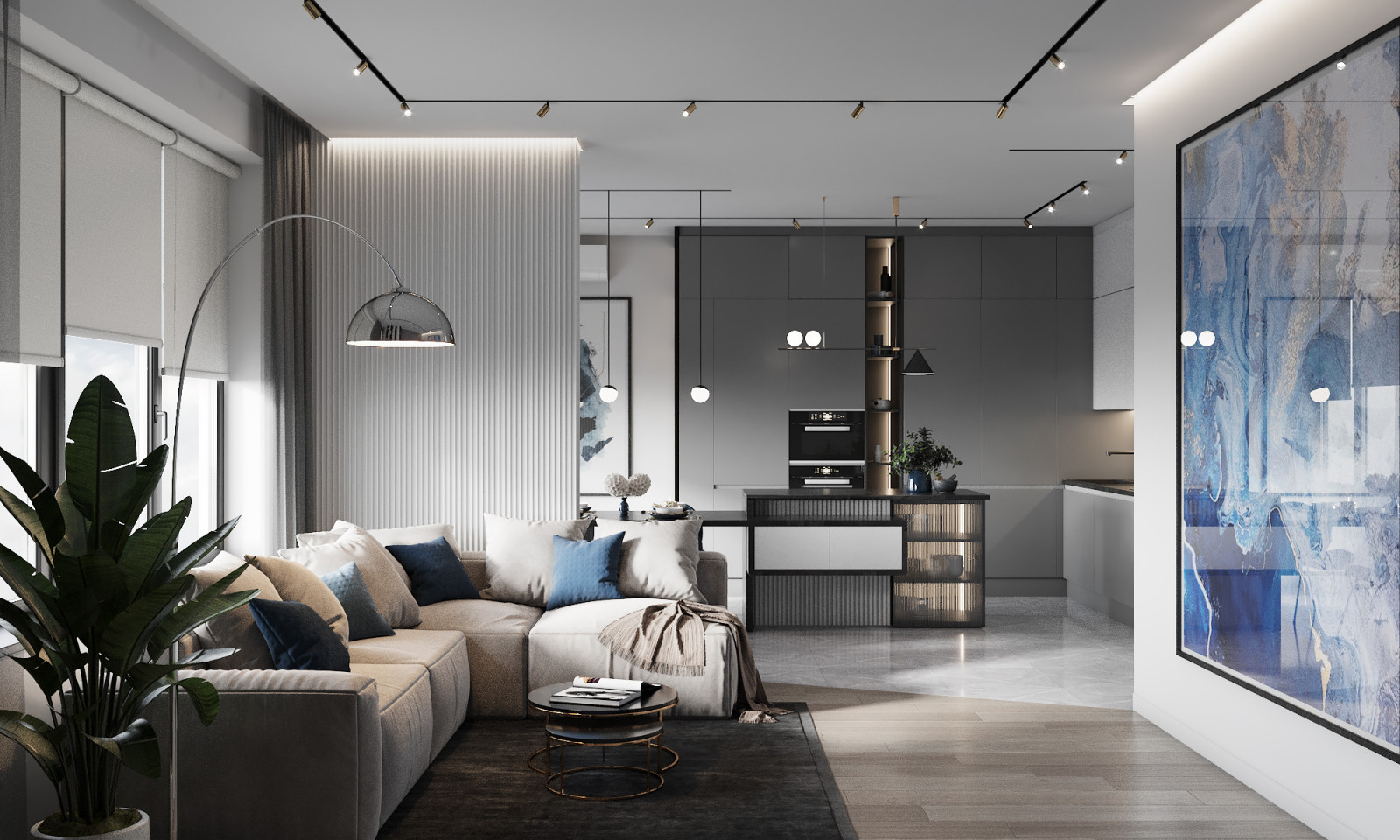 Дизайн-проект квартиры в ЖК Headliner