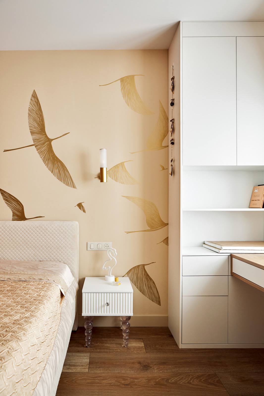 Квартира в пастельных оттенках