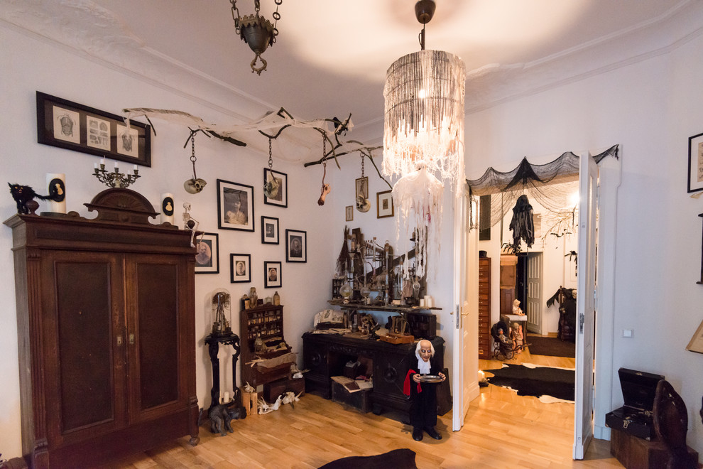 Houzz Германия: Шоу ужасов в одной готической квартире перед Хеллоуином