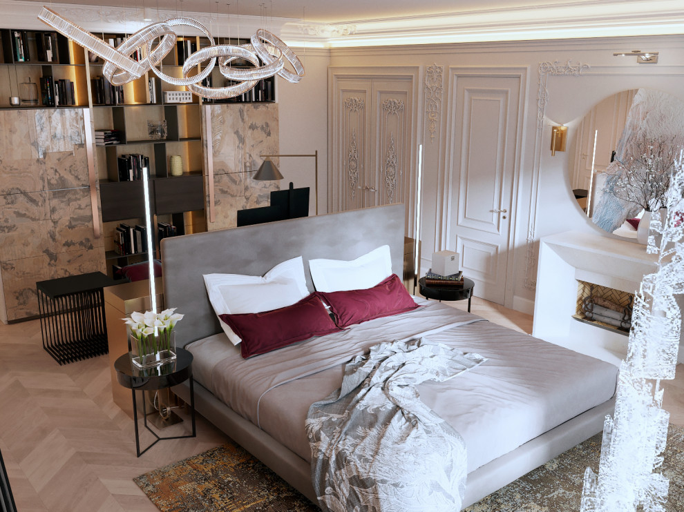 Особняк Алексея Ягудина и Татьяны Тотьмяниной. Спальня