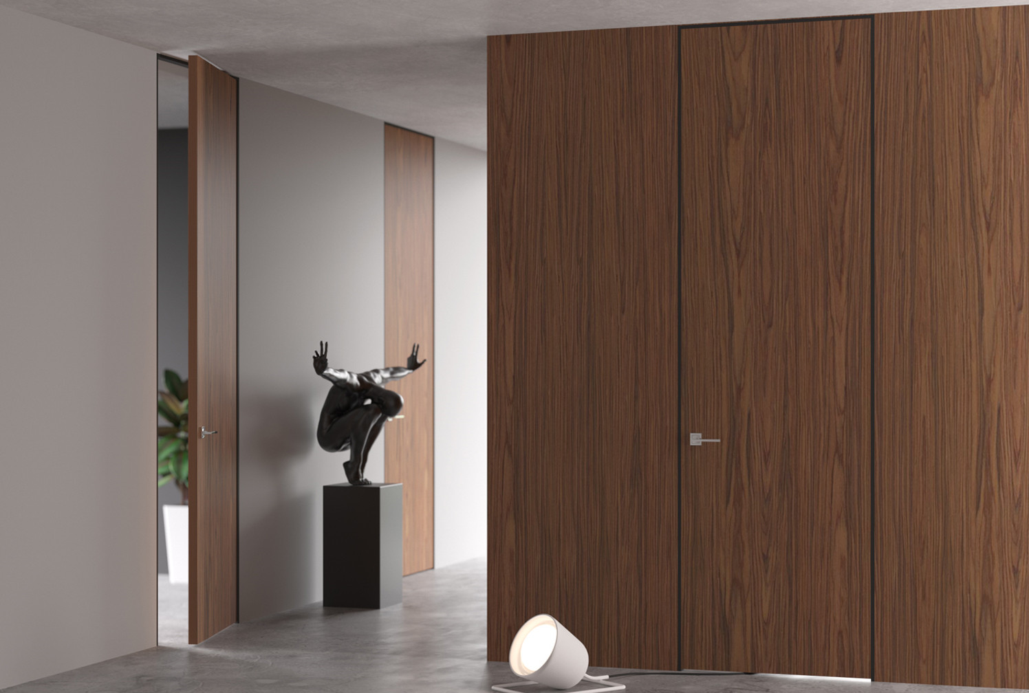 Двери АТЛАС-ЛЮКС Invisible