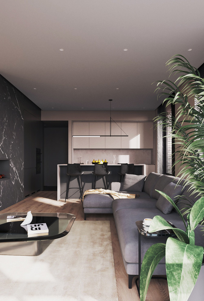 Квартира 110м2 в современном стиле