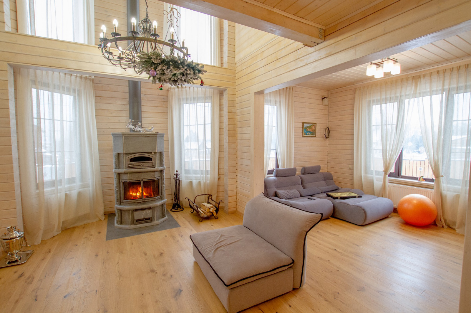 Деревянный дом из клееного бруса 329 метров (GOOD WOOD)