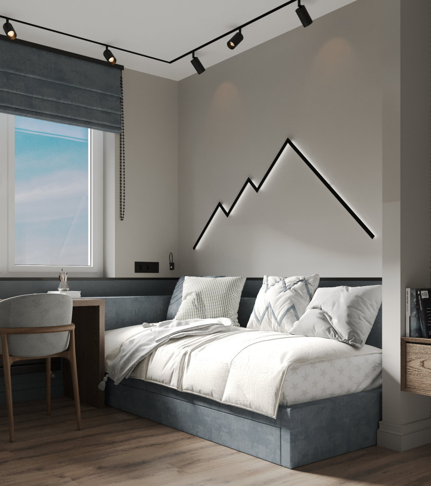 Дизайн проект трёхкомнатной квартиры в Минске