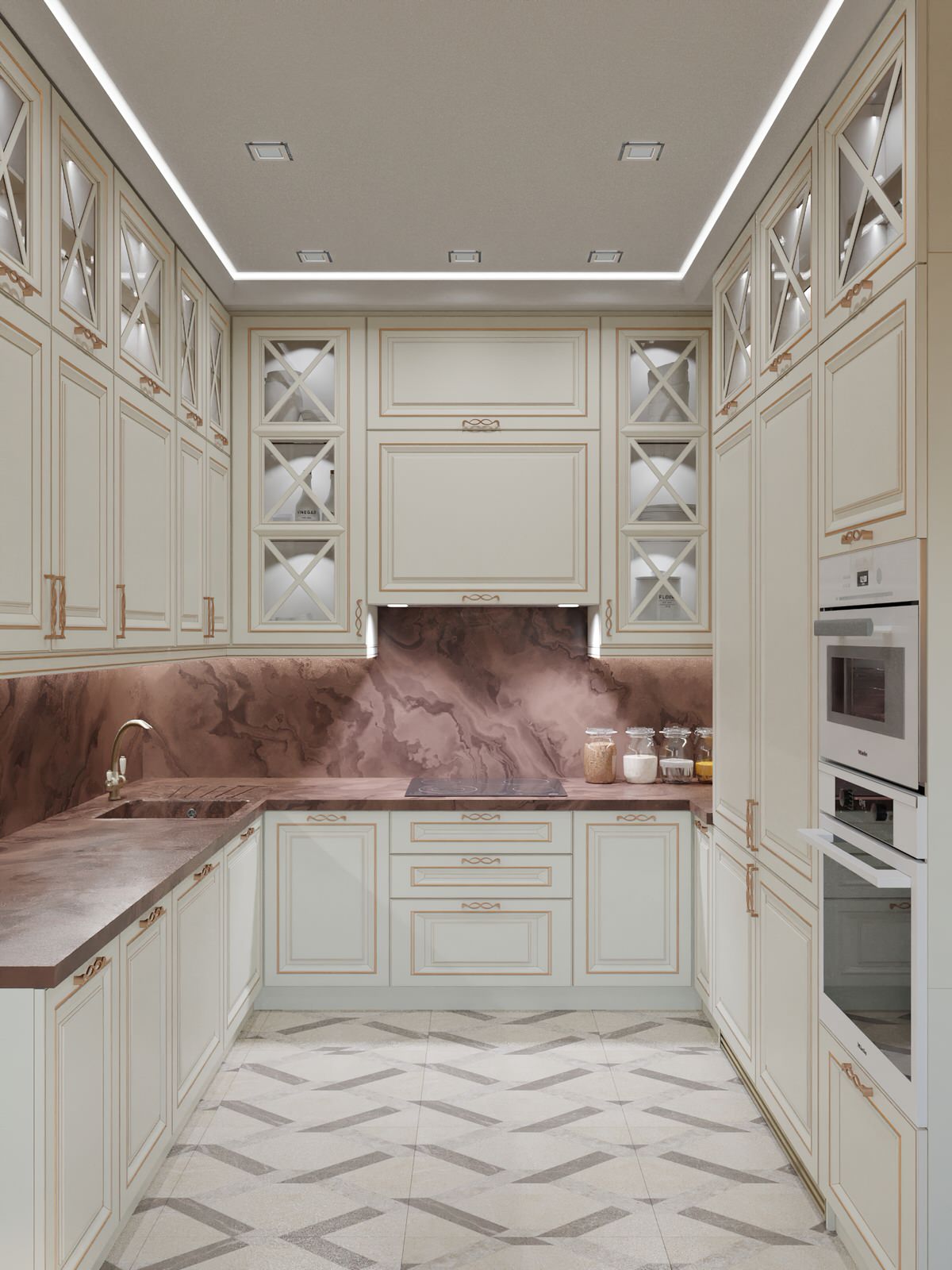 Дизайн квартиры в стиле неоклассика