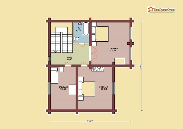 Проект дома № 21