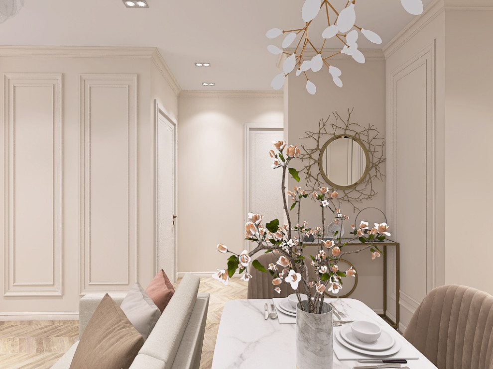 Дизайн-проект 2х комнатной квартиры