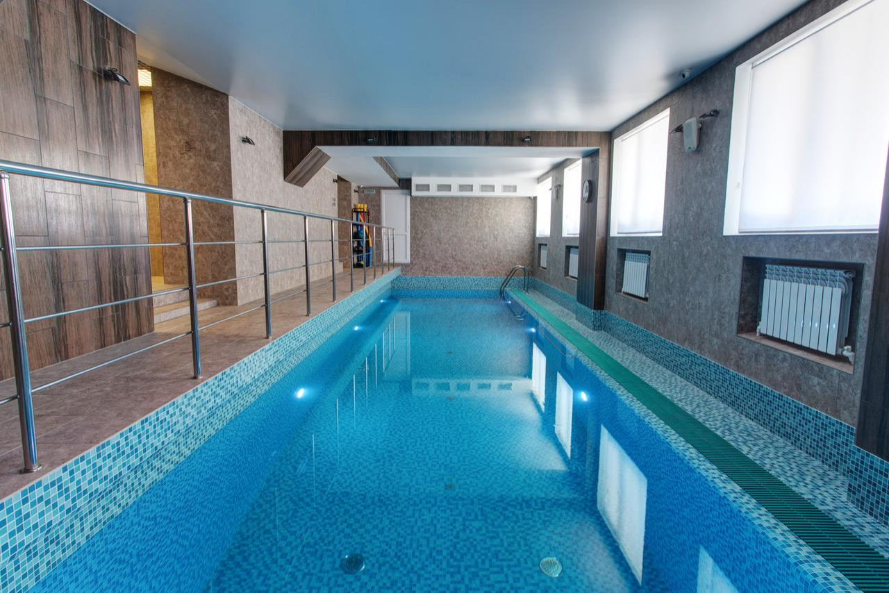 Обложка проекта: Бассейн в гостинице Иремель