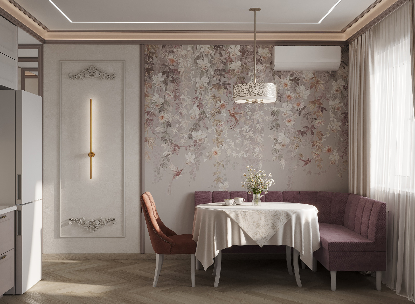 Дизайн двухкомнатной квартиры на Спортивной