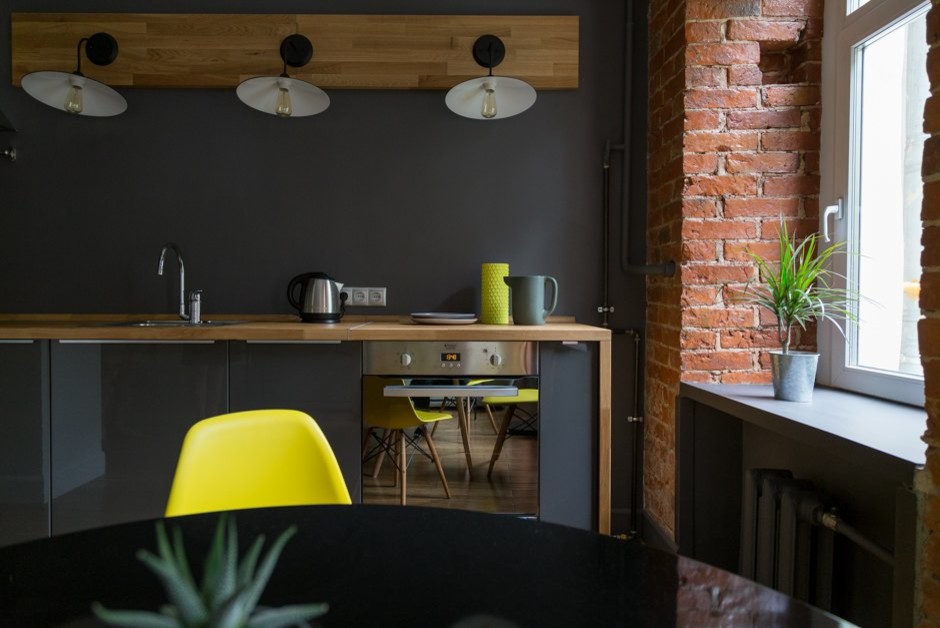 Студия с мезонином на Смоленском бульваре