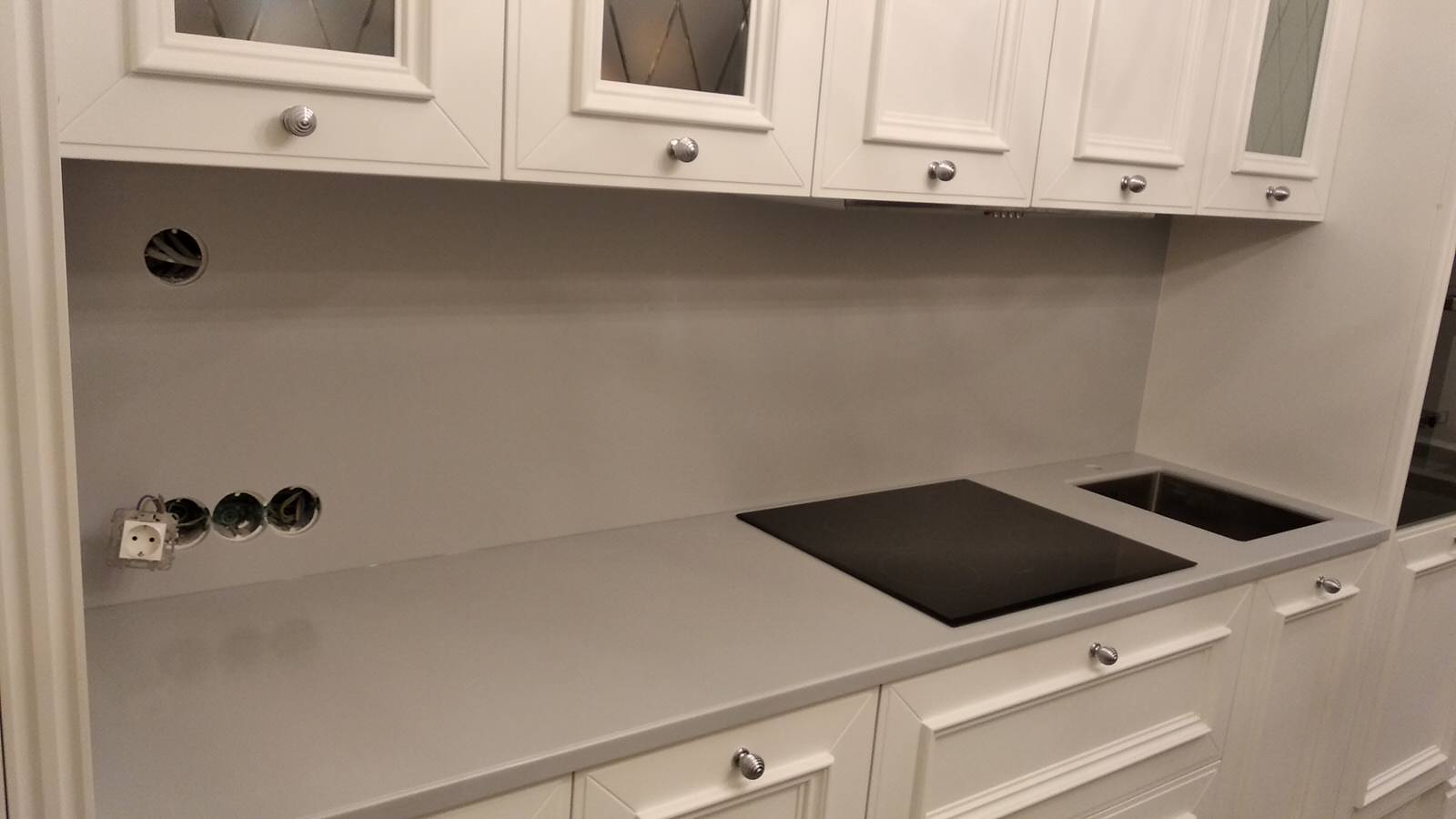 Столешницы из искусственного камня прямые